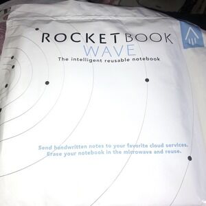 NEW RocketBook WAVE-The Intelligent Reusable Notebook Pen Included